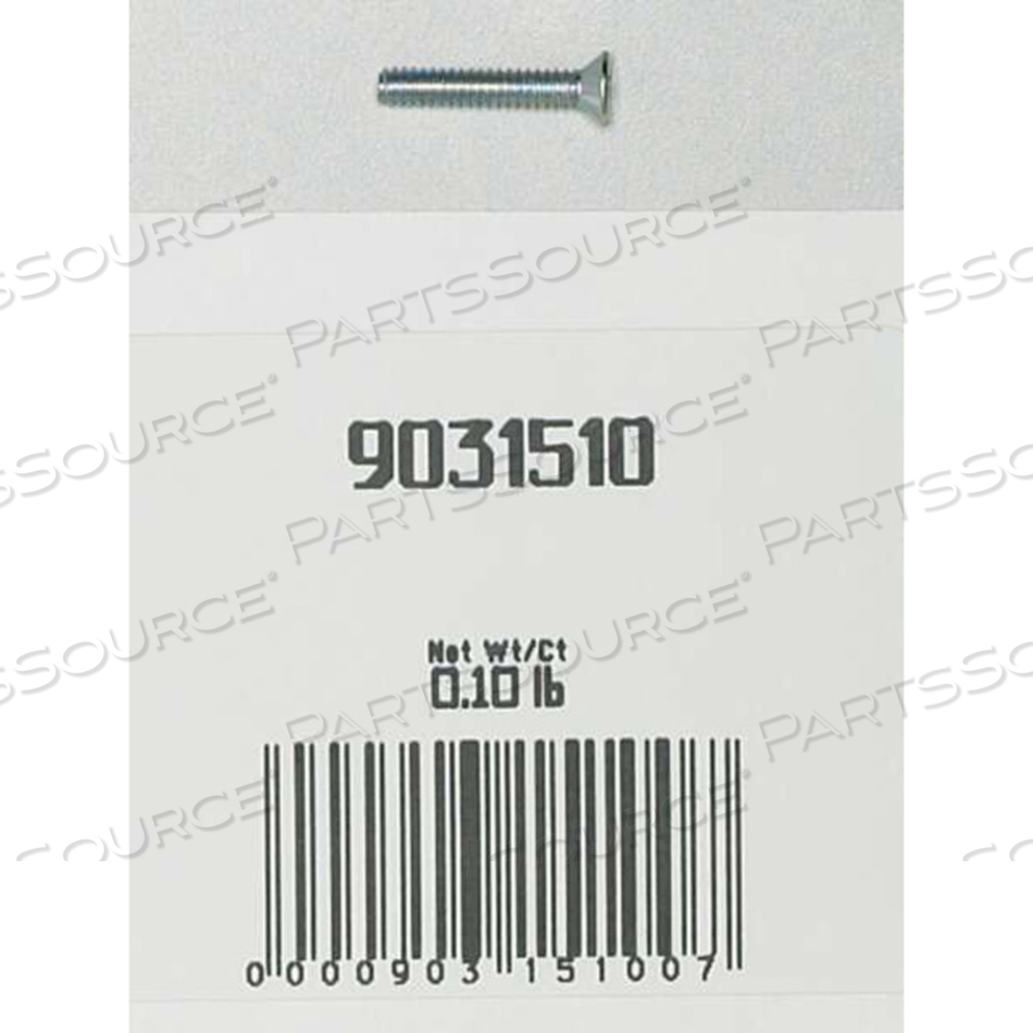 SCREW,MACH,FL,PH,4-40,.625,CS by Hillrom