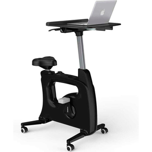 FLEXISPOT V9B ALL-IN-ONE STANDING DESK BIKE - DESKCISE PRO, BLACK by Zoxou Inc