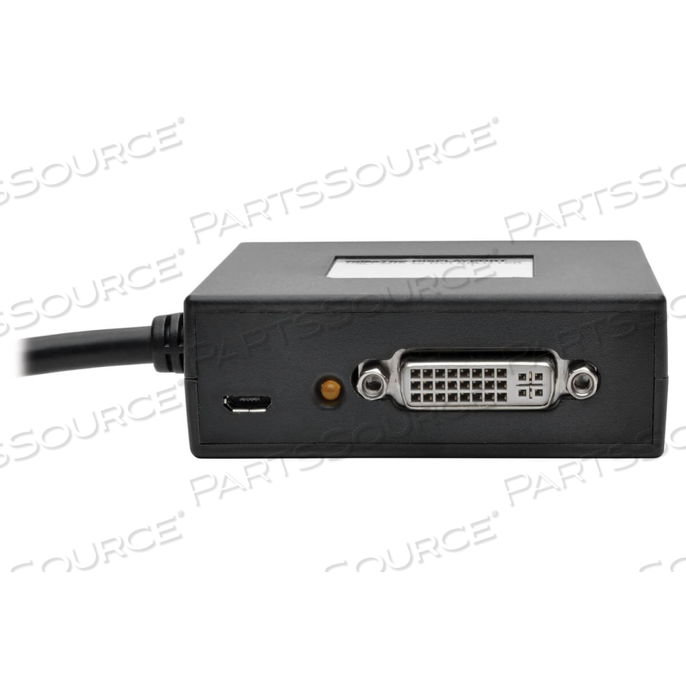 2-PORT DISPLAYPORT TO DVI HUB, DP1.2, TAA by Tripp Lite