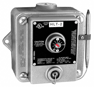 HAZARDOUS LOCATION LINE VOLT MECH TSTAT by Columbus Electric