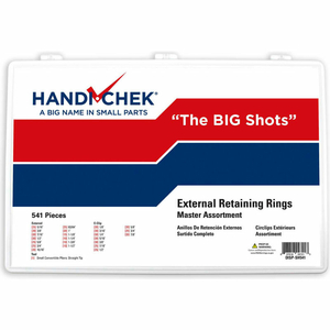 RETAINING RING EXTERNAL ASSORTMENT 541 PIECE by Flint Hills Trading