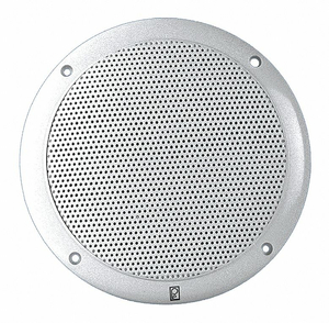 OUTDOOR SPEAKERS WHITE 2-1/2IN.D 40W PR by Poly-Planar