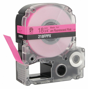 CARTRIDGE LABEL BLK ON FLUORESCENT PINK by Epson