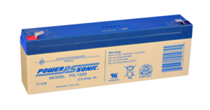 BATTERY, SEALED LEAD ACID, 12V, 2.3 AH, FASTON (F1) by Siemens Medical Solutions BATTERY, SEALED LEAD ACID, 12V, 2.3 AH, FASTON (F1) by Siemens Medical Solutions