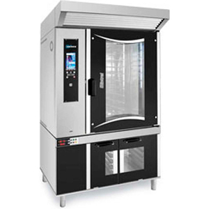 ELECTRIC HALF RACK ROTATING OVEN, 10 TRAYS, 16 KW, 208/240V, DIGITAL CONTROL, SS/GLASS DOOR by Univex Corp