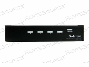 SPLIT AN HDMI AUDIO AND VIDEO SIGNAL TO FOUR DISPLAYS SIMULTANEOUSLY - 4 PORT HD by StarTech.com Ltd. SPLIT AN HDMI AUDIO AND VIDEO SIGNAL TO FOUR DISPLAYS SIMULTANEOUSLY - 4 PORT HD by StarTech.com Ltd.