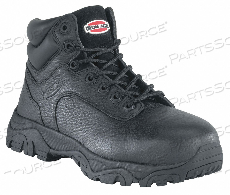 H9504 6 WORK BOOT 7 M BLACK COMPOSITE PR by Iron Age