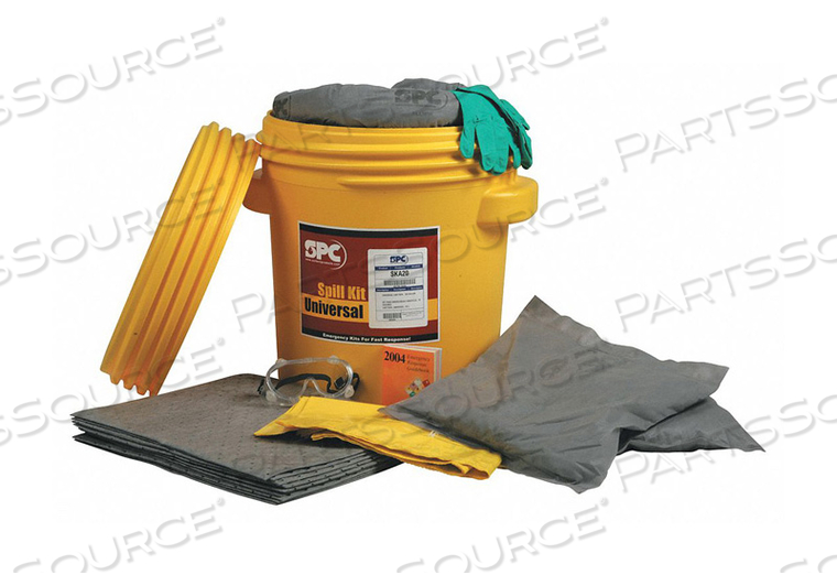 SPILL KIT UNIVERSAL YELLOW by Brady Americas SPILL KIT UNIVERSAL YELLOW by Brady Americas