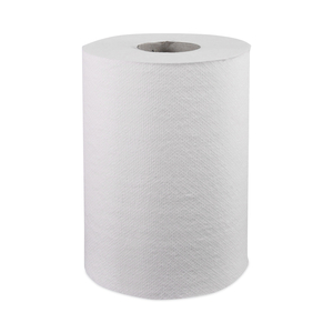 HARDWOUND ROLL TOWELS, 8" X 350 FT, WHITE, 12 ROLLS/CARTON by Windsoft