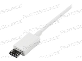 2M WHITE MICRO USB CABLE - A TO MICRO B by StarTech.com Ltd. 2M WHITE MICRO USB CABLE - A TO MICRO B by StarTech.com Ltd.