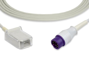 2.5M 8-PIN LNCS SPO2 EXTENSION CABLE, PURPLE CONNECTOR by Mindray North America