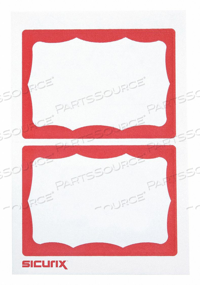 ID ADHESIVE BADGE ADHESIVE PK600 by Baumgartens ID ADHESIVE BADGE ADHESIVE PK600 by Baumgartens