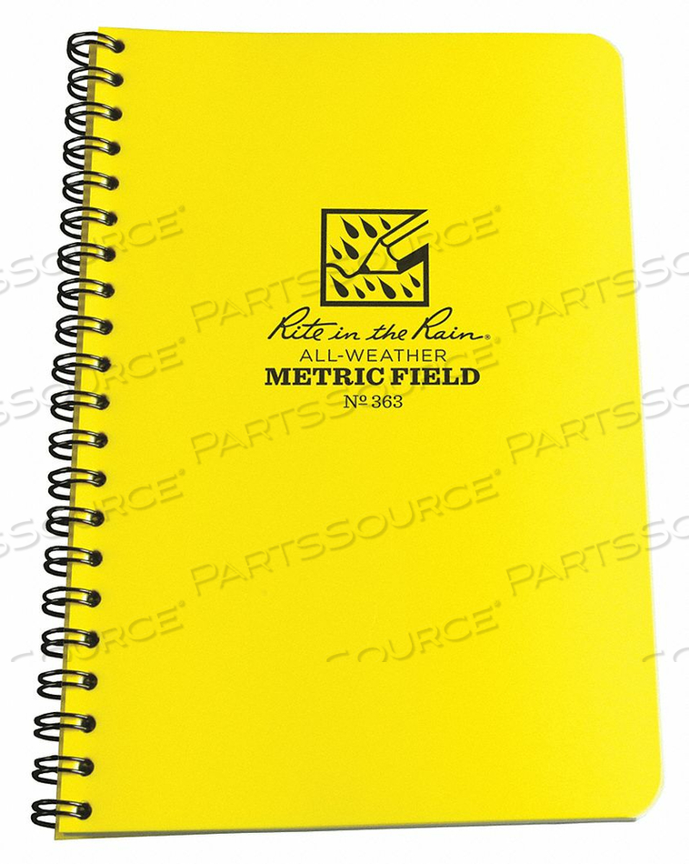ALL WEATHER NOTEBOOK WIREBOUND by Rite In The Rain ALL WEATHER NOTEBOOK WIREBOUND by Rite In The Rain