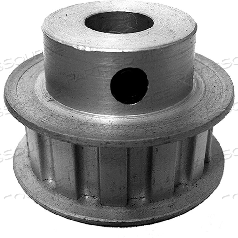 POWERHOUSE ALUMINUM / CLEAR ANODIZED 40 TOOTH 4.775" PITCH FINISHED BORE PULLEY 