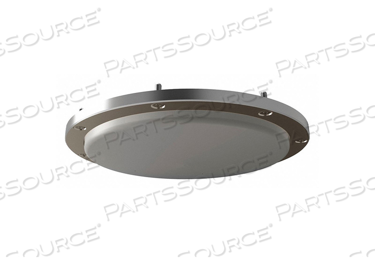 LED SURFACE MOUNT FIXTURE 4400 LM SILVER by Shat-R-Shield