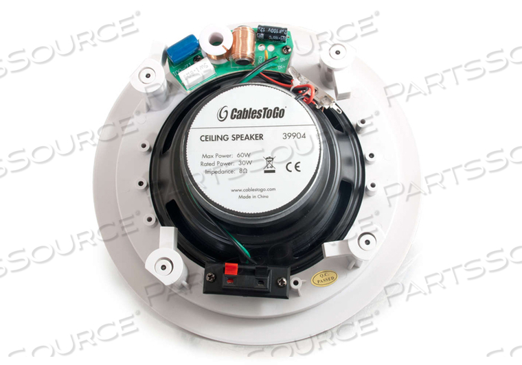 6IN CEILING SPEAKER 8OHM WHITE by Legrand AV (C2G)