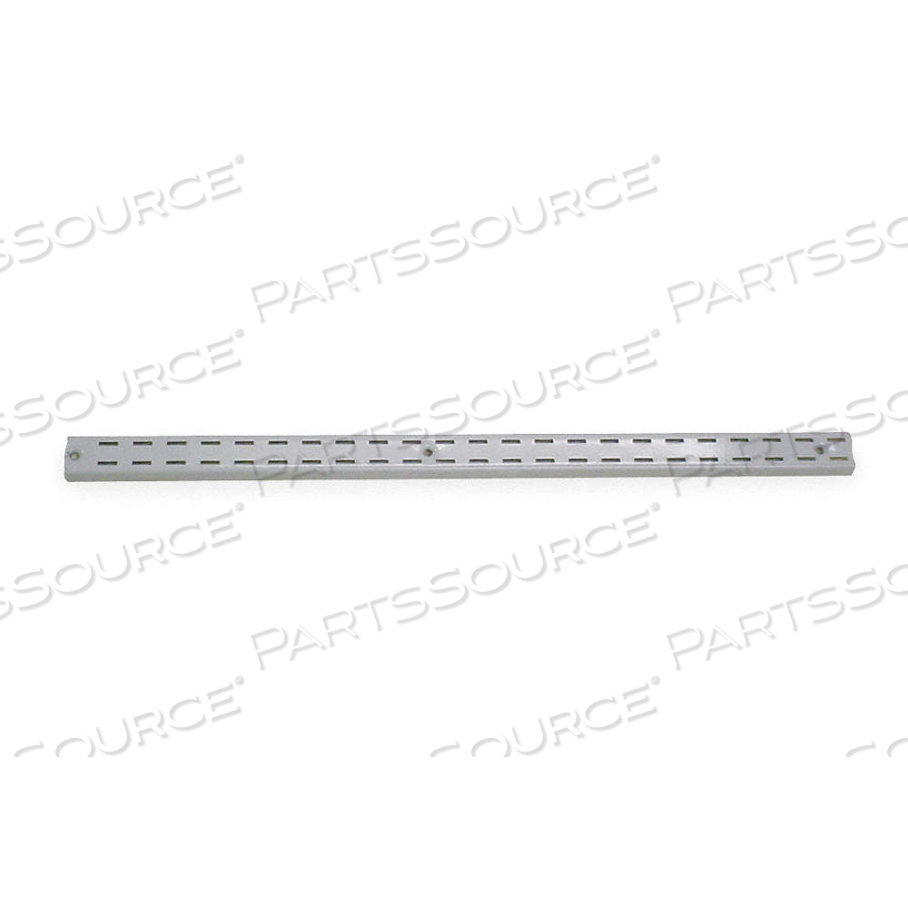 DOUBLE SLOTTED STANDARD, DOUBLE, 1 1/4 IN X 1/2 IN X 72 IN, POWDER COATED, WHITE by Approved Vendor DOUBLE SLOTTED STANDARD, DOUBLE, 1 1/4 IN X 1/2 IN X 72 IN, POWDER COATED, WHITE by Approved Vendor