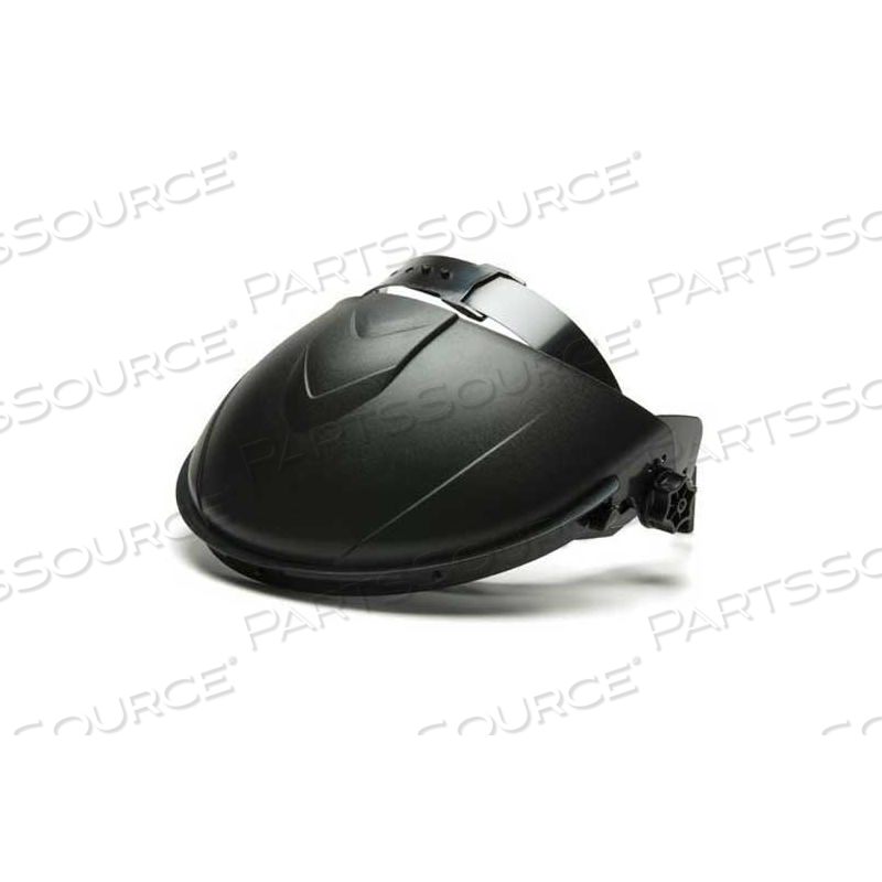 BLACK RIDGELINE RATCHET HEADGEAR by Pyramex