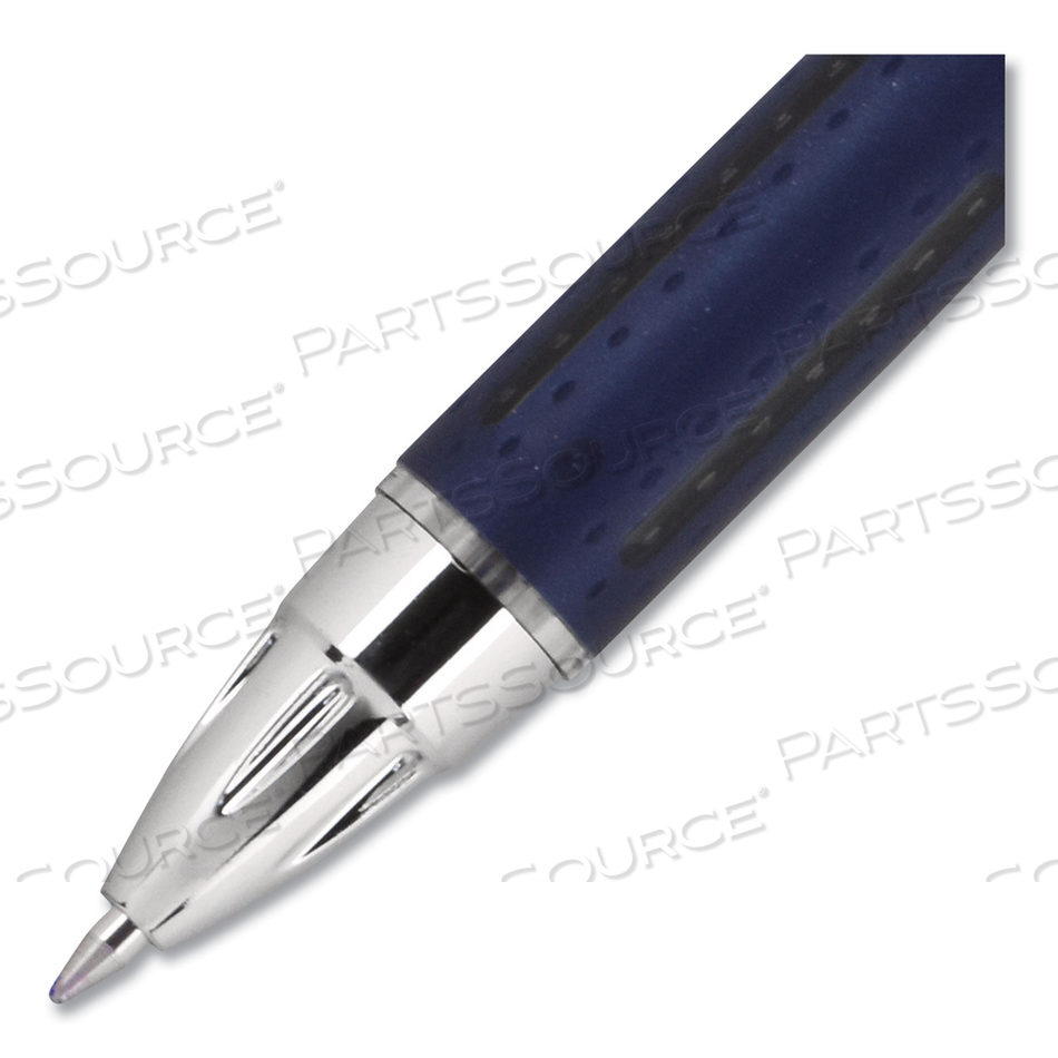 JETSTREAM RETRACTABLE BALLPOINT PEN, FINE 0.7 MM, BLUE INK, BLUE BARREL by Uni-Ball