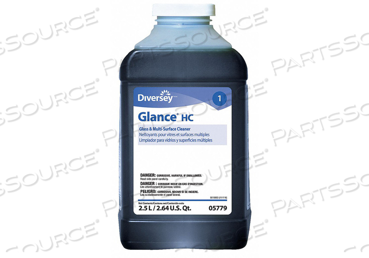 GLASS AND ALL PURPOSE CLEANER 2.5L PK2 by Diversey