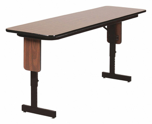 ADJ SEMINAR/TRAINING TABLE 24X72 WALNUT by Correll