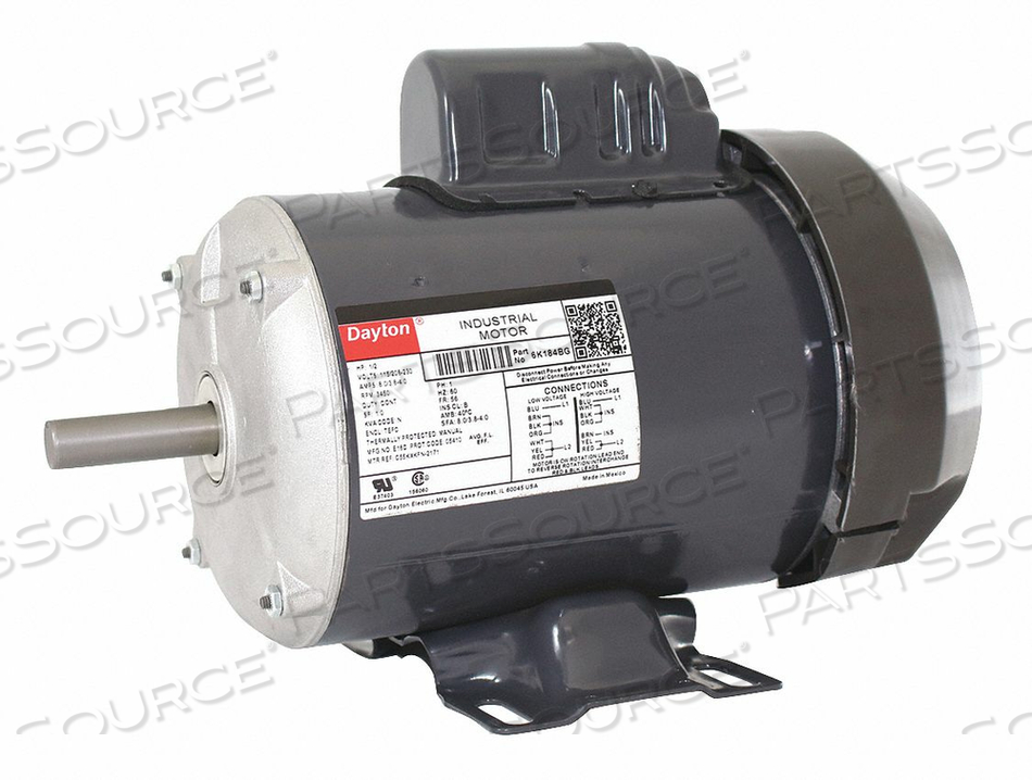 GP MTR CS TEFC 1/2 HP 3450 RPM 56 by DAYTON ELECTRIC MANUFACTURING CO GP MTR CS TEFC 1/2 HP 3450 RPM 56 by DAYTON ELECTRIC MANUFACTURING CO