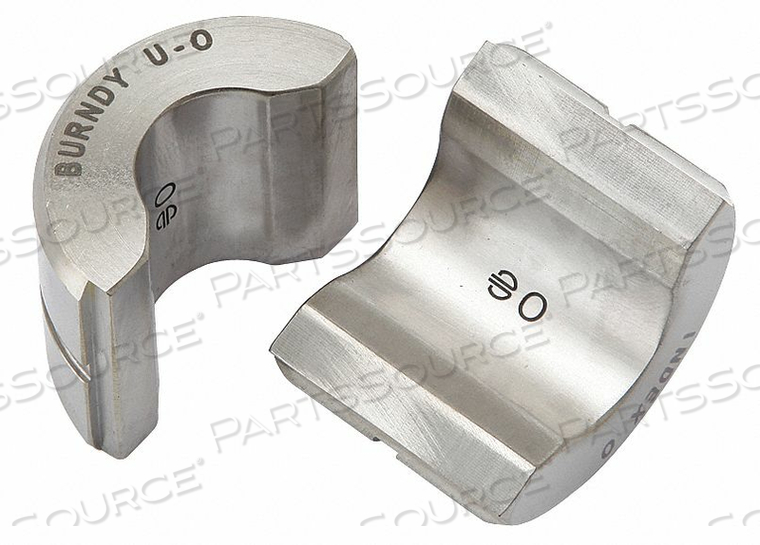 CRIMPING DIE U STYLE 12 TONS 6 TO 2 AWG by Burndy CRIMPING DIE U STYLE 12 TONS 6 TO 2 AWG by Burndy
