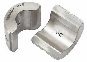 CRIMPING DIE U STYLE 12 TONS 6 TO 2 AWG by Burndy