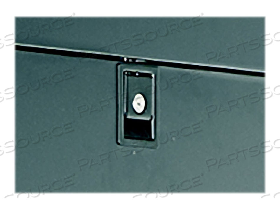 NET-VERSE, PANEL LOCK KIT, SIDE, BLACK by Panduit