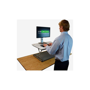 CHANGEDESK MINI STANDING DESK CONVERSION, WHITE by Uncaged Ergonomics