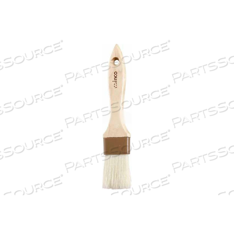 FLAT PASTRY/BASTING BRUSHES, 1-1/2"W, WOOD HANDLE by Winco DWL International, LLC