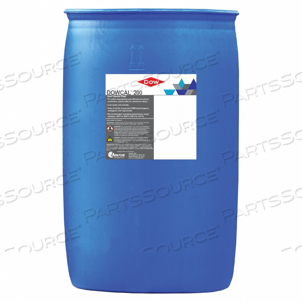 INHIBITED PROPYLENE GLYCOL 55 GAL BLUE by Dow Frost