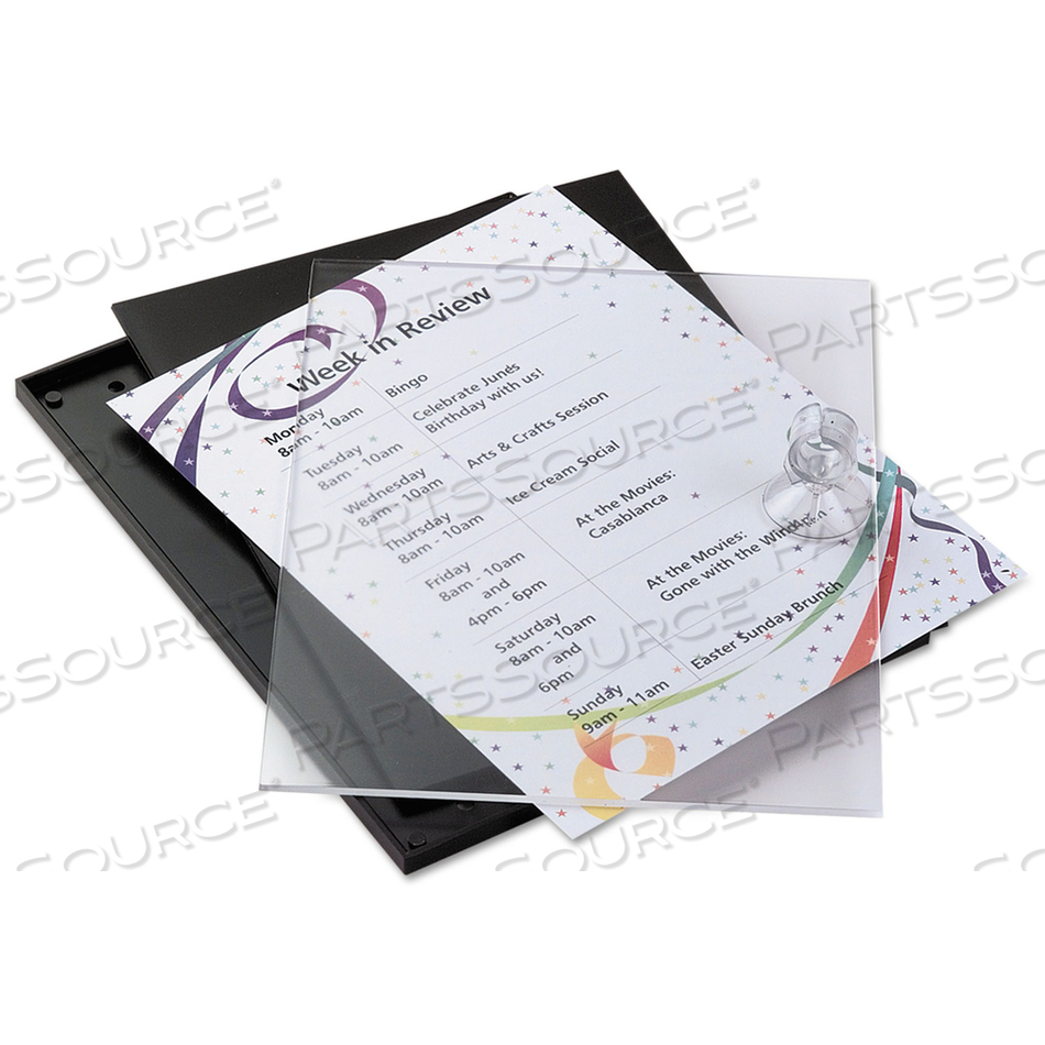 CUSTOMIZABLE DOOR AND WALL SIGN, 8.5 X 11 by Identity Group CUSTOMIZABLE DOOR AND WALL SIGN, 8.5 X 11 by Identity Group