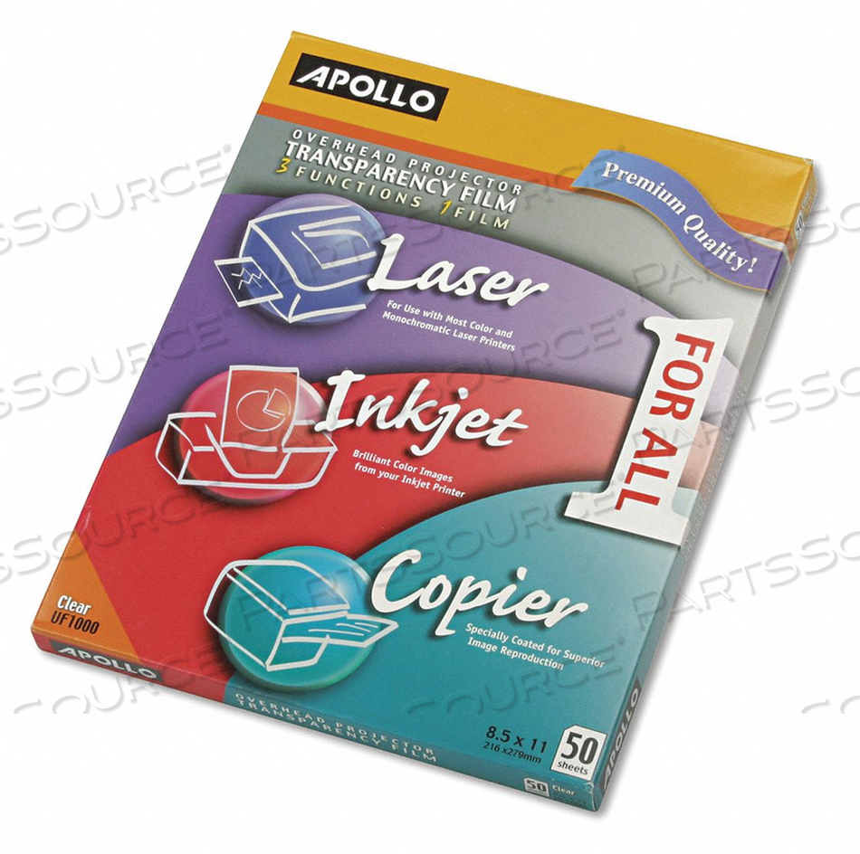 MULTI-PURPOSE TRANSPARENCY CLEAR PK50 by Apollo Valves (a Conbraco Company)