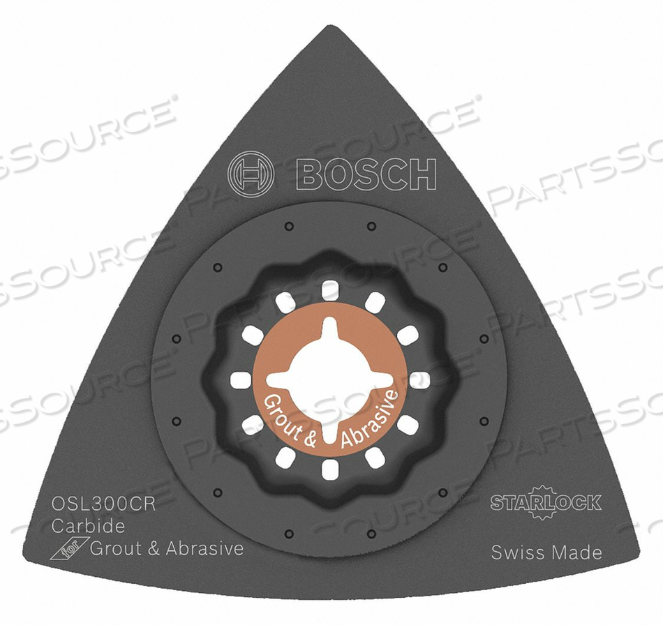 OSCILLATING BLADE CARBIDE GRIT 3 IN L by Bosch Tools
