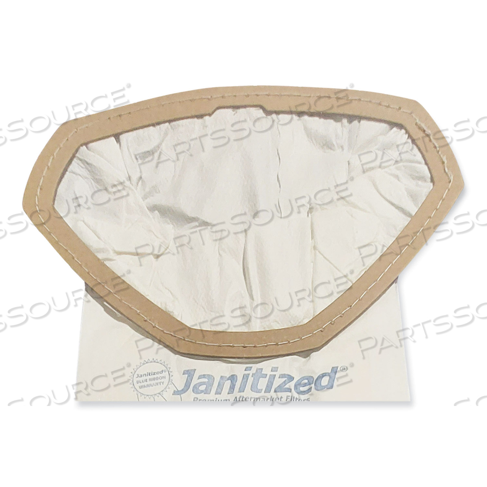 VACUUM FILTER BAGS DESIGNED TO FIT PROTEAM SUPER COACH PRO 10 by Janitized VACUUM FILTER BAGS DESIGNED TO FIT PROTEAM SUPER COACH PRO 10 by Janitized