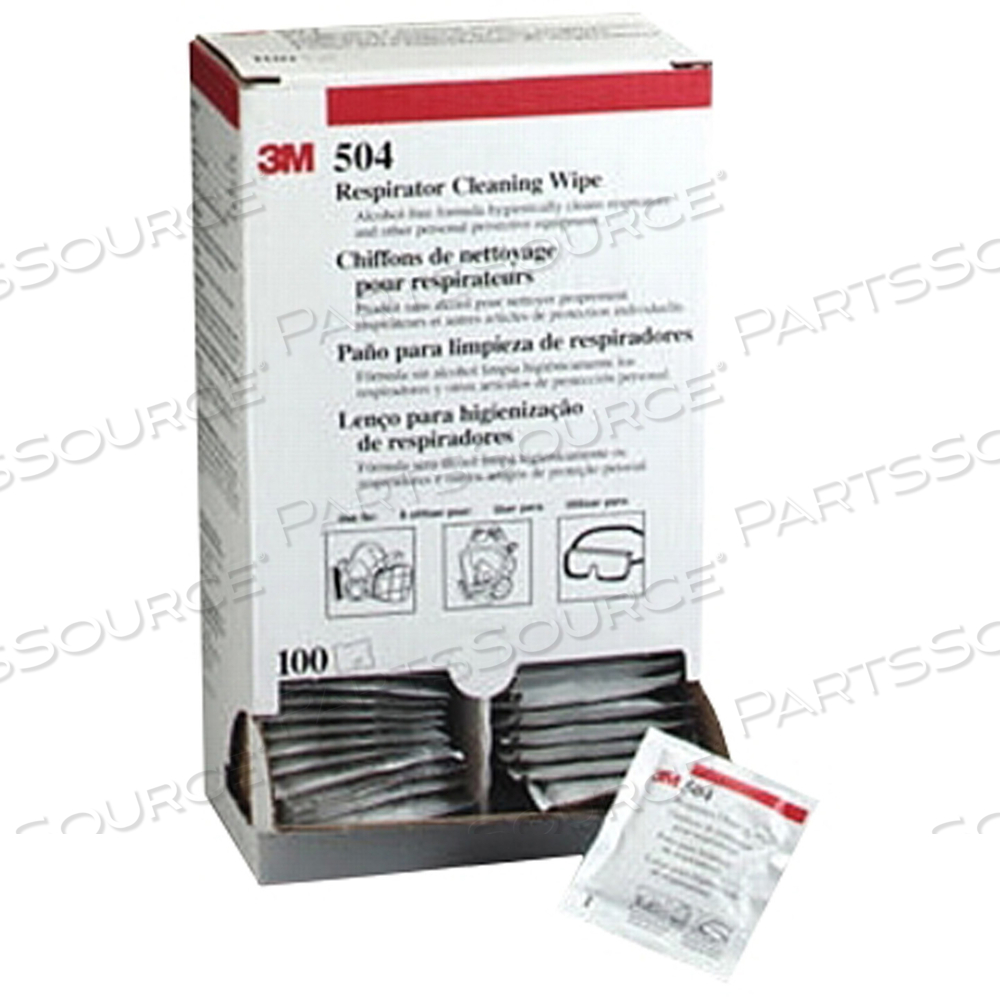 RESPIRATOR CLEANING WIPES, ASSEMBLY, MECHANICAL, PAINTING by 3M Consumer