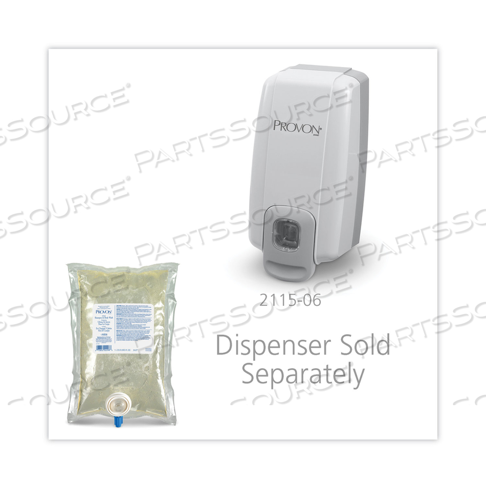 ULTIMATE SHAMPOO AND BODY WASH, HERBAL SCENT, 1,000 ML REFILL by Provon ULTIMATE SHAMPOO AND BODY WASH, HERBAL SCENT, 1,000 ML REFILL by Provon