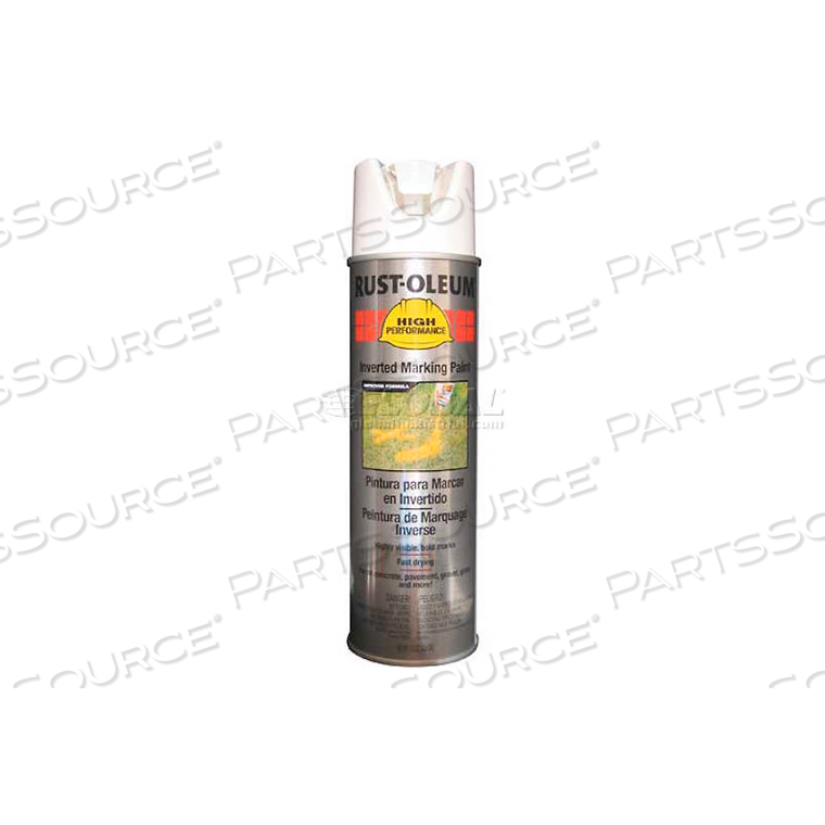 V2300 SYSTEM INVERTED MARKING PAINT AEROSOL, WHITE 