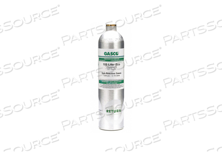 CALIBRATION GAS CYLINDER CAPACITY 105L by Gasco CALIBRATION GAS CYLINDER CAPACITY 105L by Gasco