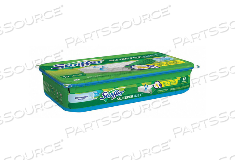 SWIFFER WET CLOTHS PK12 