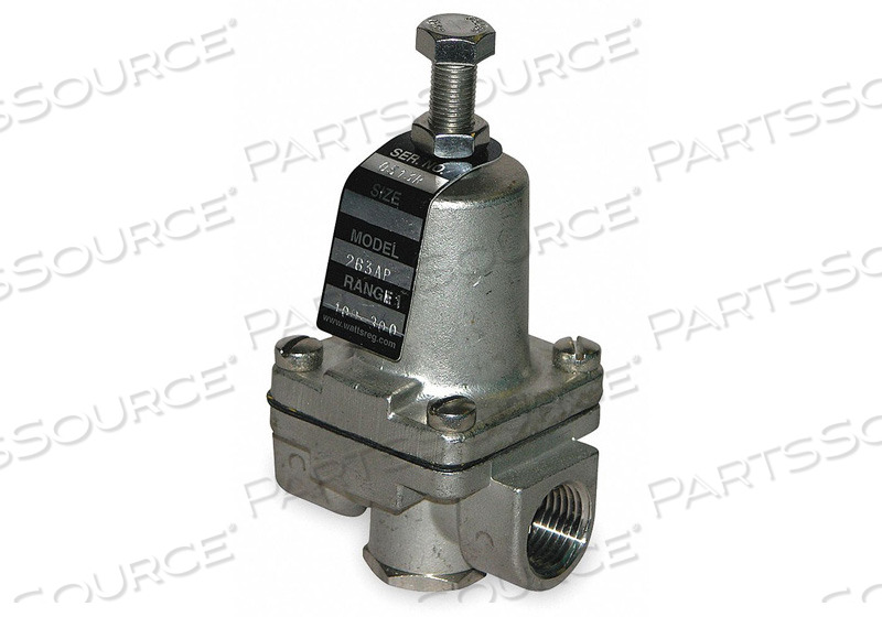 PRESSURE REGULATOR 1/2 IN 3 TO 50 PSI by Watts Regulator Co.