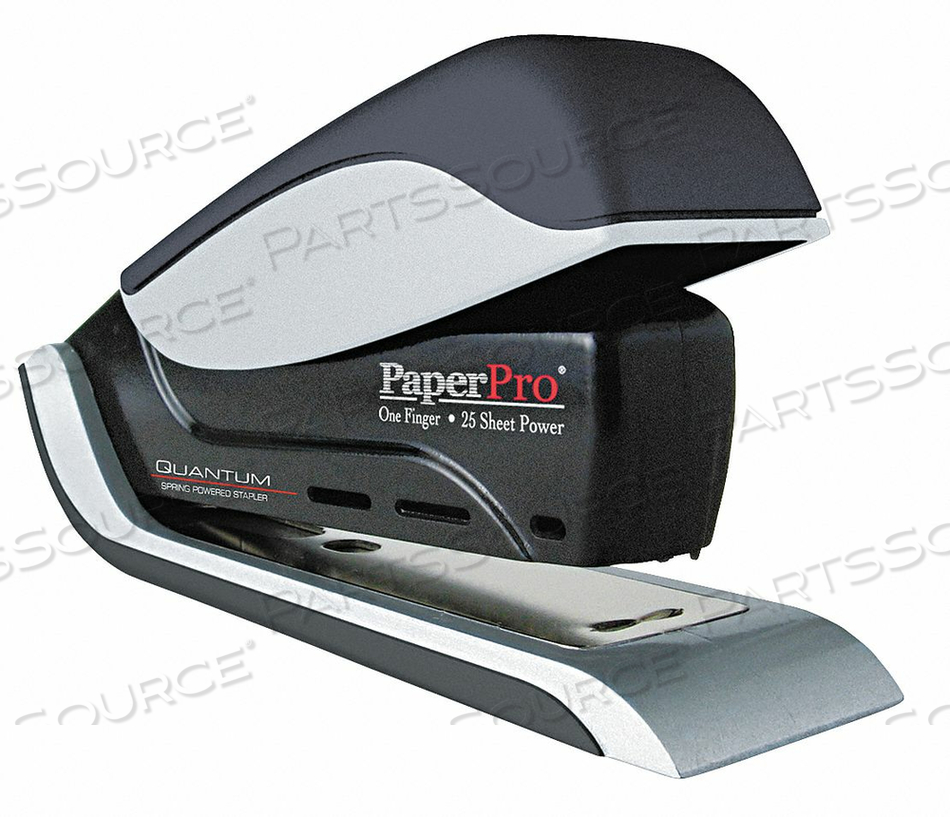 STAPLER 25 SHEET BLACK SILVER 