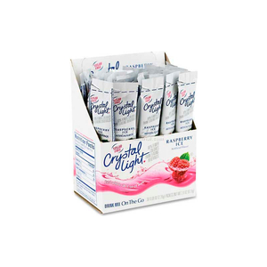 CRYSTAL LIGHT ON-THE-GO MIX STICKS, RASPBERRY ICE, 0.08 OZ., 30/BOX by Kraft Foods, Inc