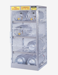 GAS CYLINDER CABINET 60X32 ALUM by Justrite