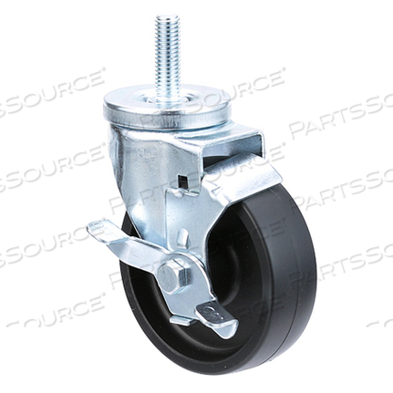 CASTER, STEM (4 W/ BRAKE) (5TOTAL HGT) by Continental Refrigerator