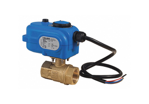 ELECTRONIC BALL VALVE 1/2 PIPE 120VAC by Bonomi