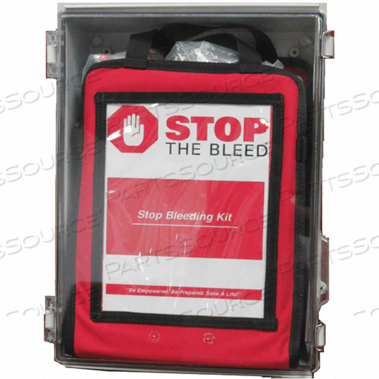 MULTI-PERSON BLEEDING KITS, 8 KITS, HEMOSTATIC GAUZE by Celox MULTI-PERSON BLEEDING KITS, 8 KITS, HEMOSTATIC GAUZE by Celox