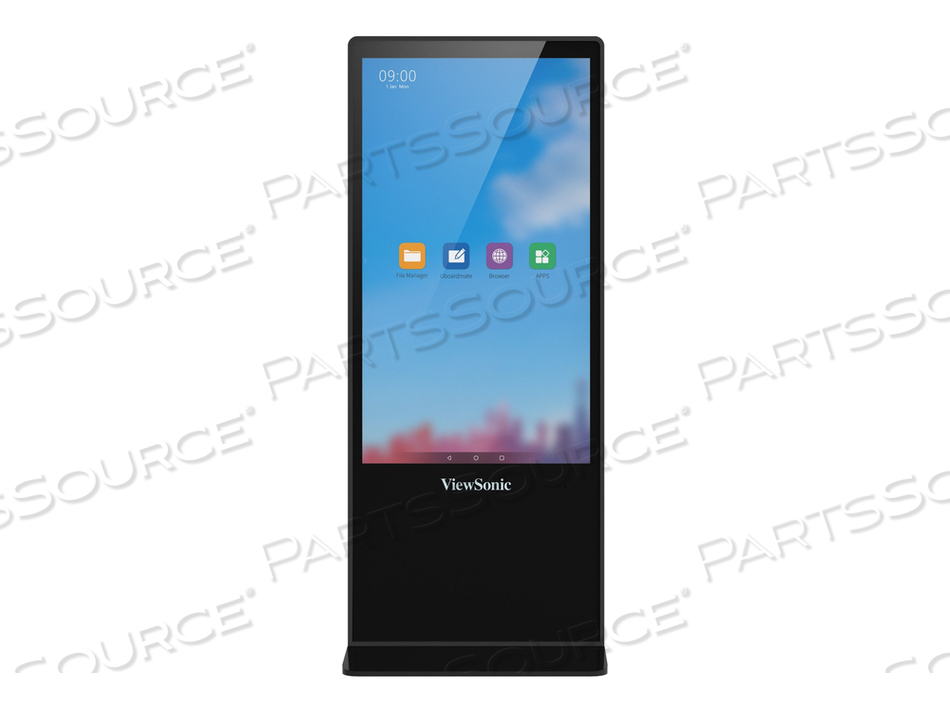 EP5542T, 55" DIAGONAL CLASS EPOSTER SERIES LED-BACKLIT LCD DISPLAY, INTERACTIVE DIGITAL SIGNAGE, WITH BUILT-IN MEDIA PLAYER AND TOUCHSCREEN  by ViewSonic