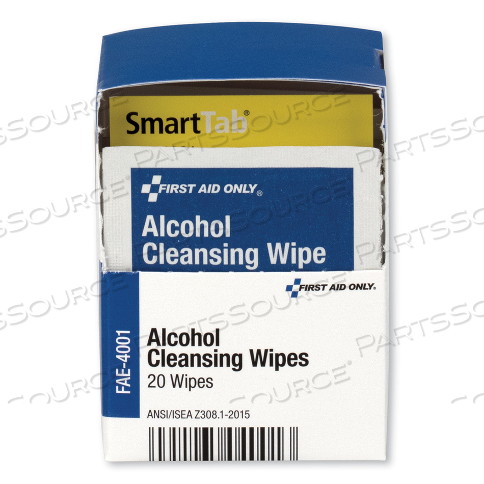 SMARTCOMPLIANCE ALCOHOL CLEANSING PADS by First Aid Only
